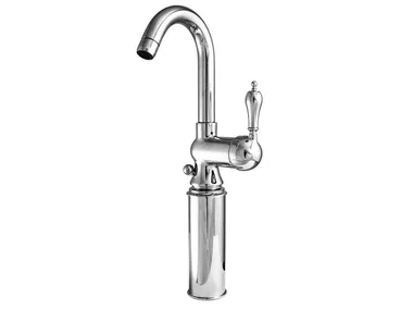 BOSTON - High countertop single handle steel washbasin mixer _ Gaia Mobili